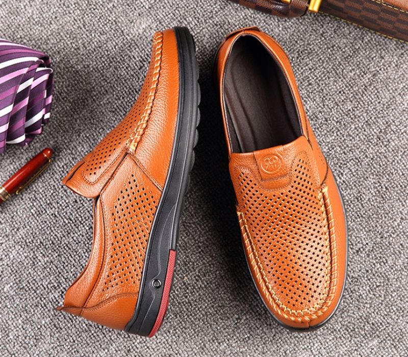 Miesten Alevin Loafers -mekkokengät - Musta