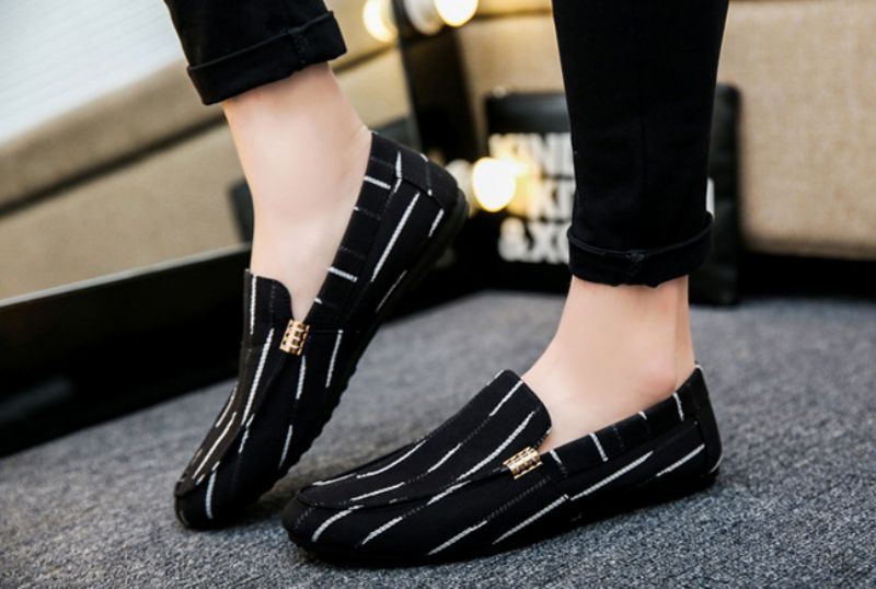 Miesten Amadeo Loafers Vapaa-ajan Kengät - Musta