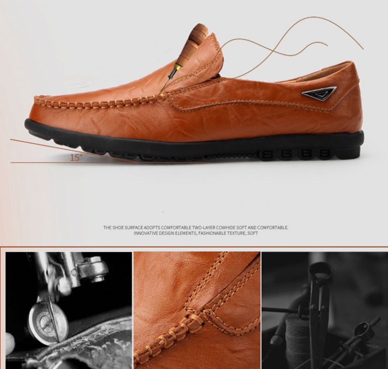 Miesten Amando Loafers -mekkokengät - Musta