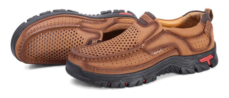 Miesten Asher Loafer -kengät - Ruskea