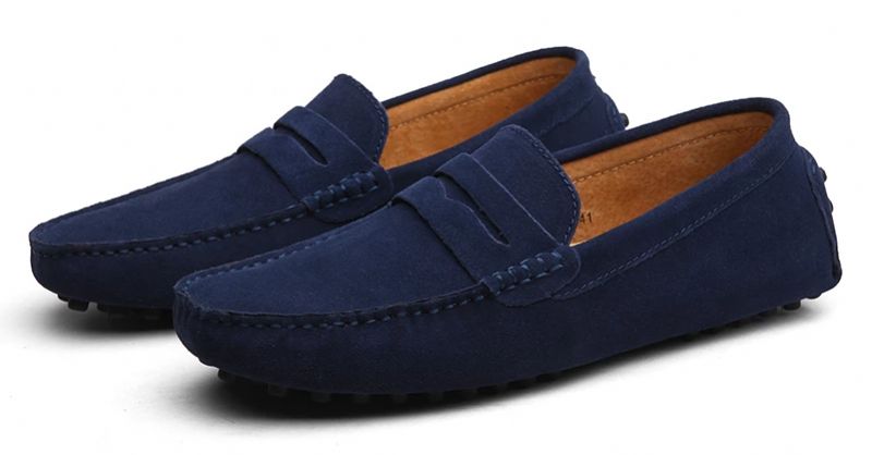 Miesten Austin Loafer Vapaa-ajan Kengät - Navy
