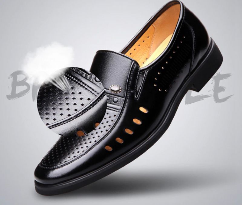 Miesten Averico Loafers -muotikengät - Musta
