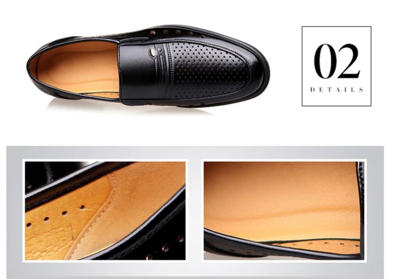 Miesten Averico Loafers -muotikengät - Musta