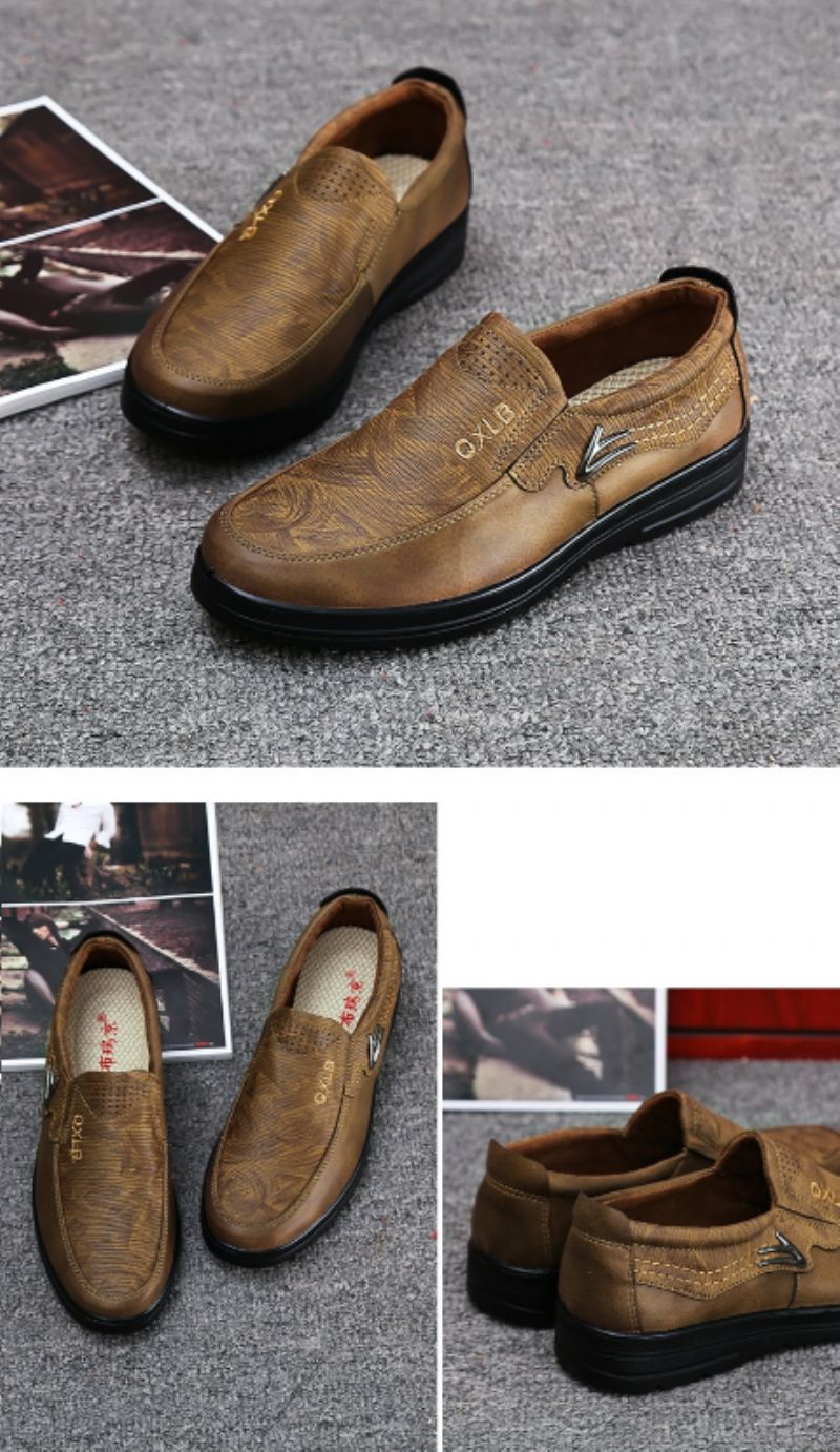 Miesten Braulio Loafer -kengät - Ruskea