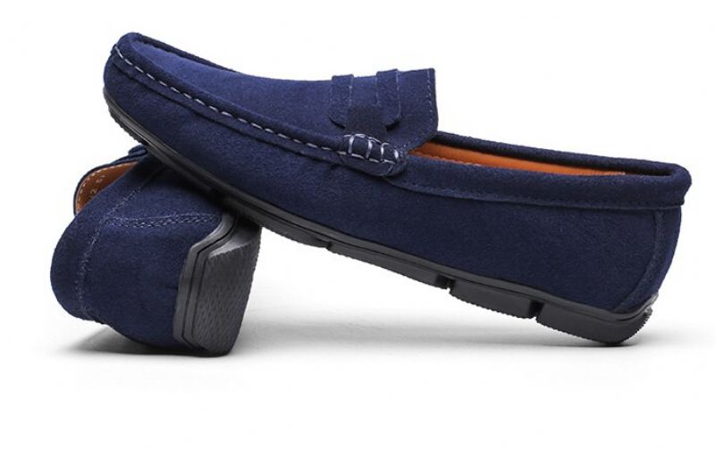 Miesten Buffon Loafers -kengät - Sininen