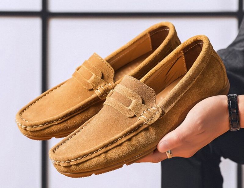 Miesten Buffon Loafers -kengät - Sininen