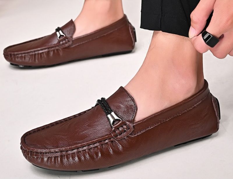 Miesten Camilo Loafer -kengät - Ruskea