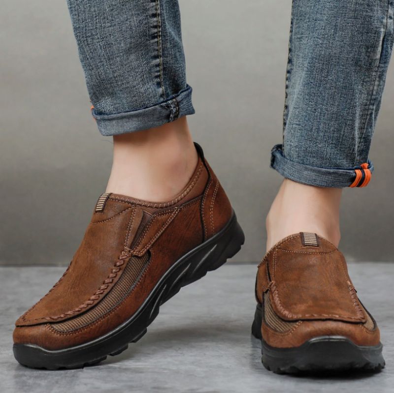 Miesten Cleo Loafer -kengät - Ruskea