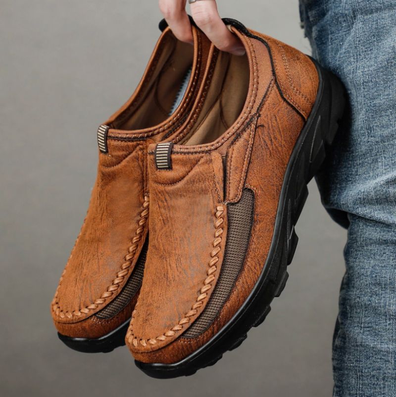 Miesten Cleo Loafer -kengät - Ruskea