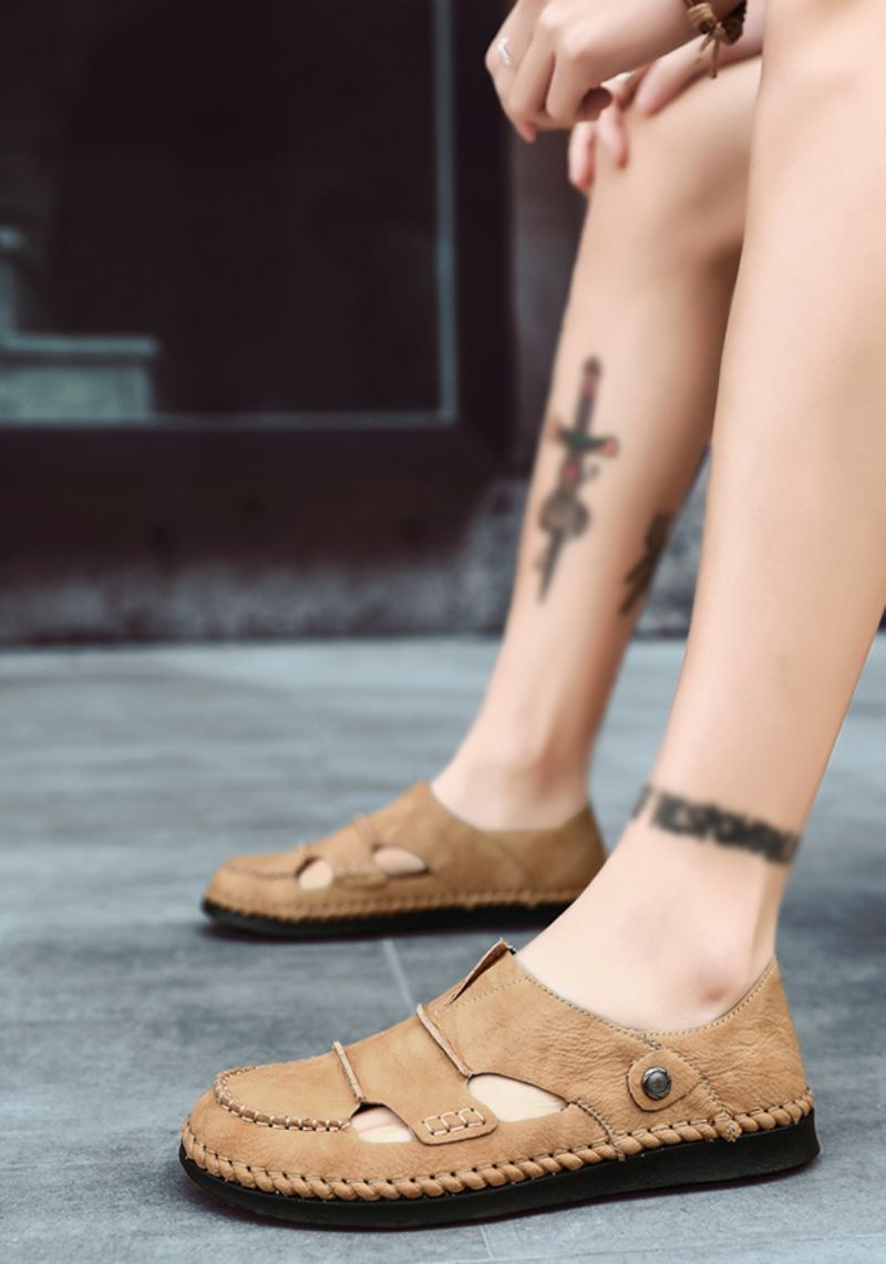 Miesten Didier Loafers Vapaa-ajan Kengät - Khaki