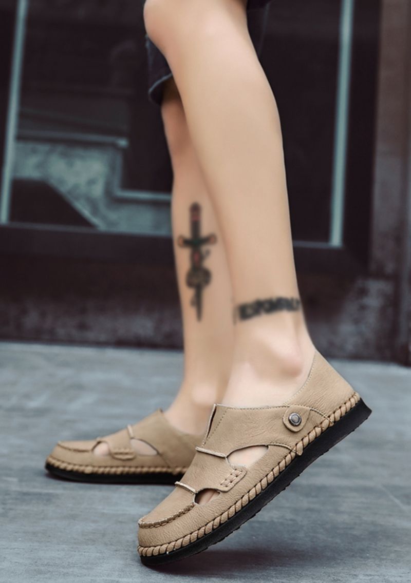 Miesten Didier Loafers Vapaa-ajan Kengät - Khaki