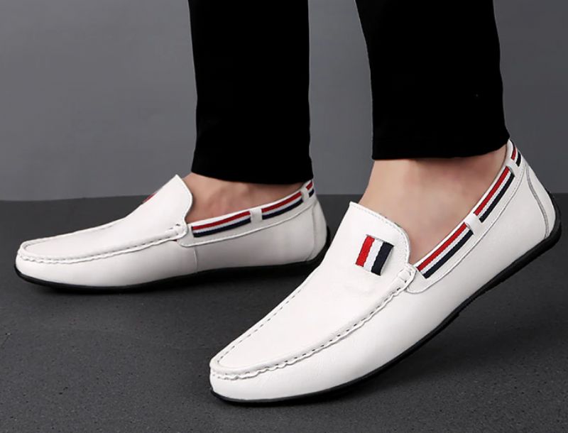 Miesten Emidio Loafer -kengät - Valkoinen