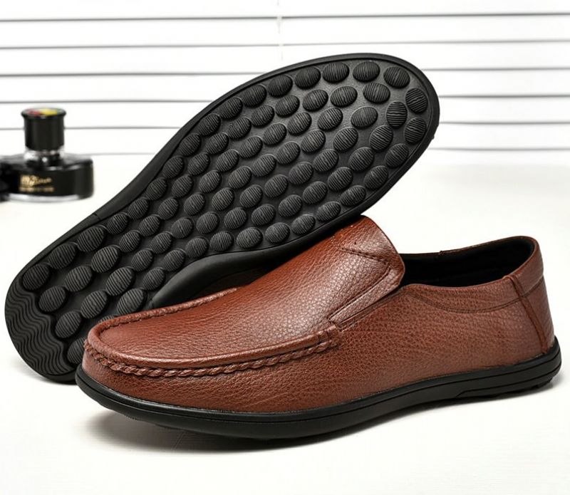 Miesten Faviolo Loafer Vapaa-ajan Kengät - Ruskea