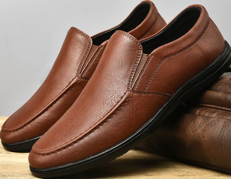Miesten Faviolo Loafer Vapaa-ajan Kengät - Ruskea