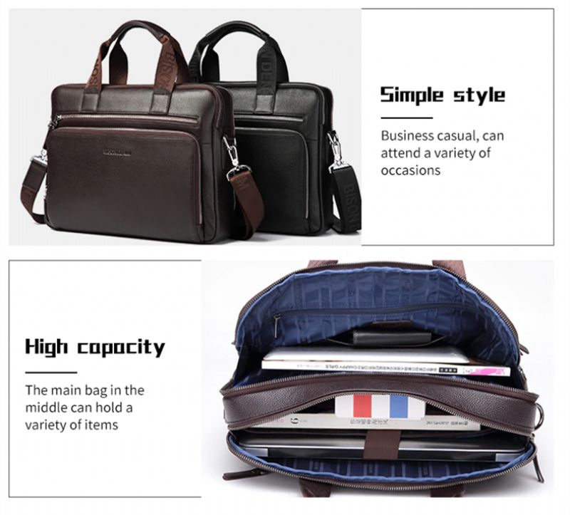 Miesten Hillman Crossbody - Musta