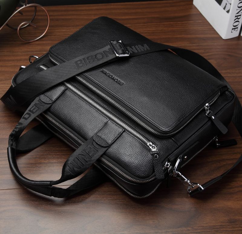 Miesten Hillman Crossbody - Musta