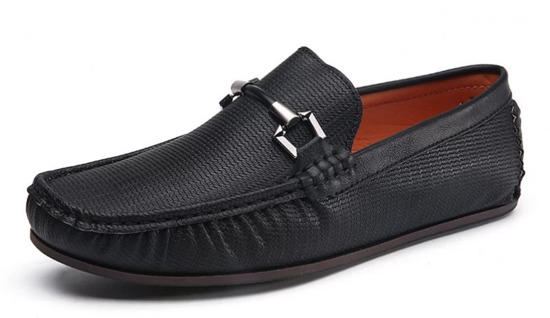 Miesten Iwobi Loafer Vapaa-ajan Kengät - Musta