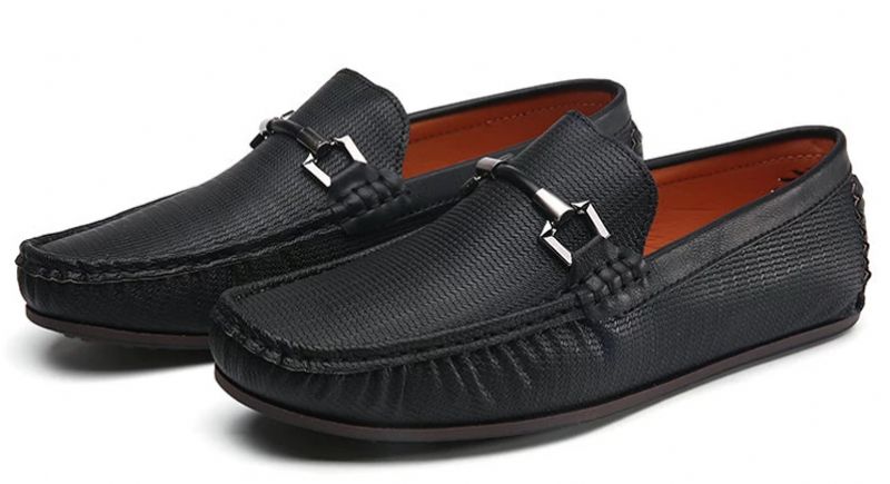 Miesten Iwobi Loafer Vapaa-ajan Kengät - Musta