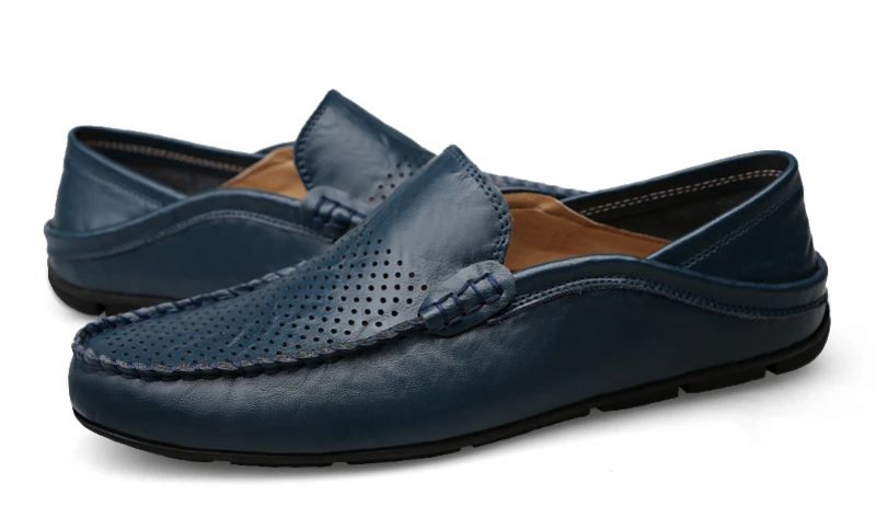 Miesten Jacinto Loafer Vapaa-ajan Kengät - Keltainen Hollow
