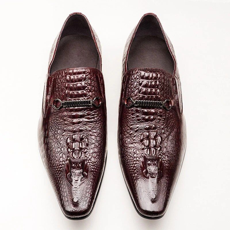 Miesten Jadon Loafer Dress -kengät - Kahvi