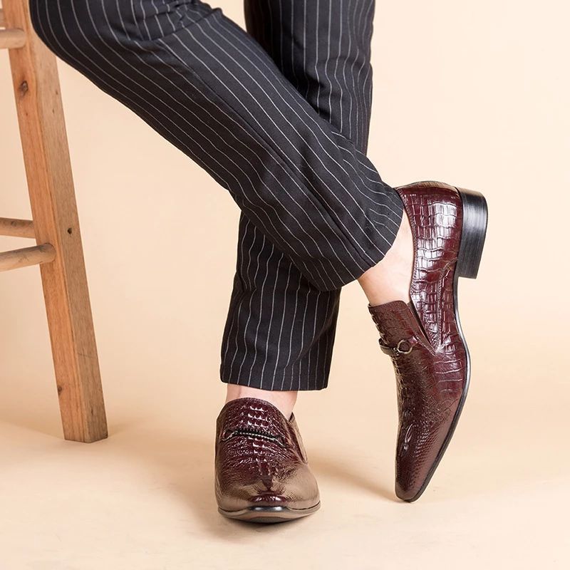 Miesten Jadon Loafer Dress -kengät - Kahvi