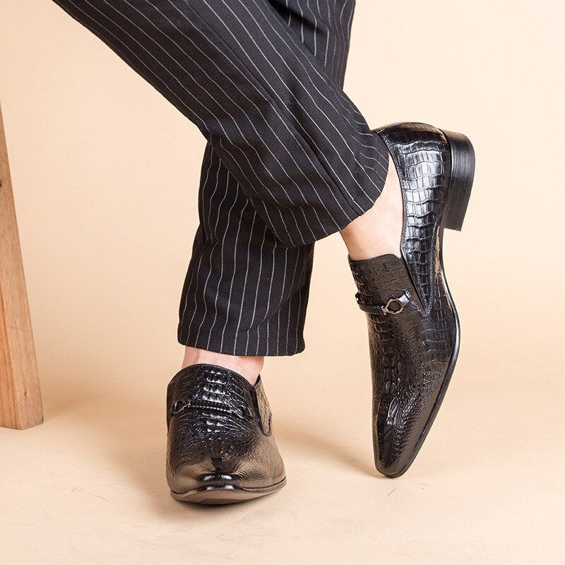 Miesten Jadon Loafer Dress -kengät - Kahvi