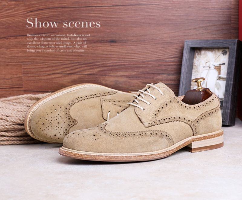 Miesten Juanes Oxford Dress -kengät - Beige