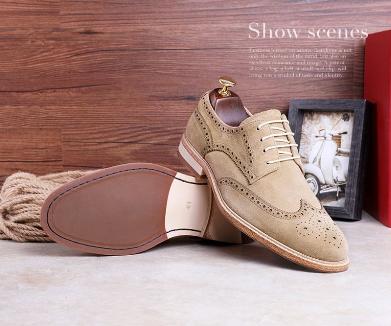 Miesten Juanes Oxford Dress -kengät - Beige