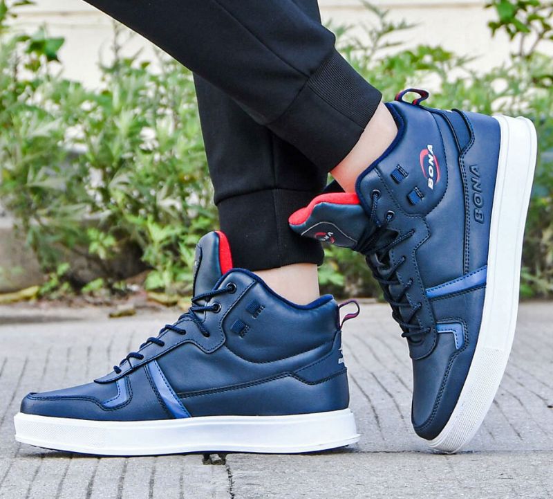 Miesten Jurgen High Top Tennarit - Musta