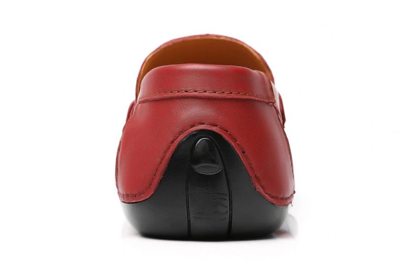 Miesten Kluiv Loafer -muotikengät - Punainen