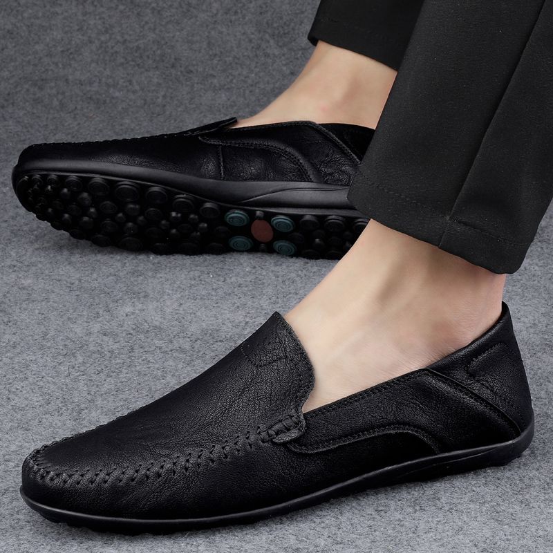 Miesten Landon Loafers -mekkokengät - Harmaa