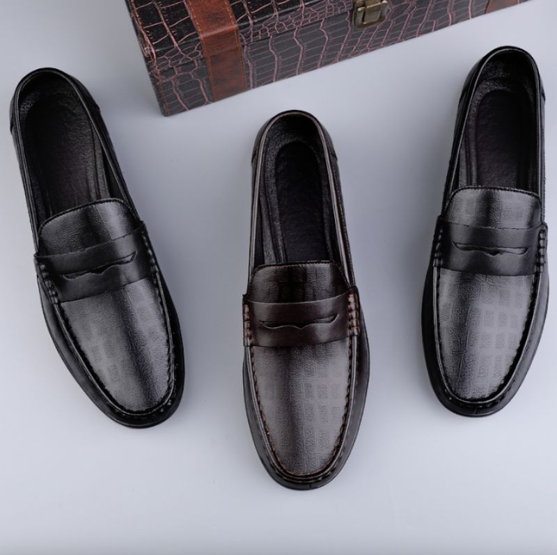 Miesten Leonel Loafer -kengät - Ruskea
