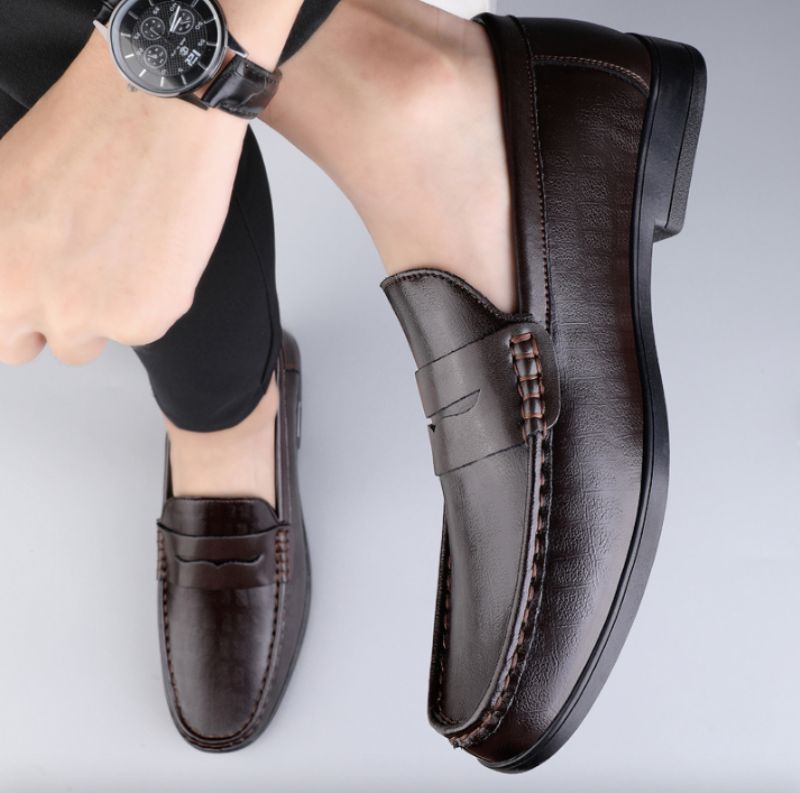 Miesten Leonel Loafer -kengät - Ruskea