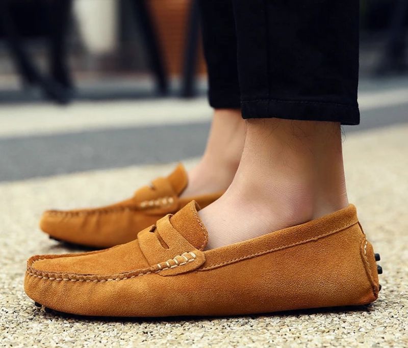 Miesten Leonel Loafer -kengät - Ruskea
