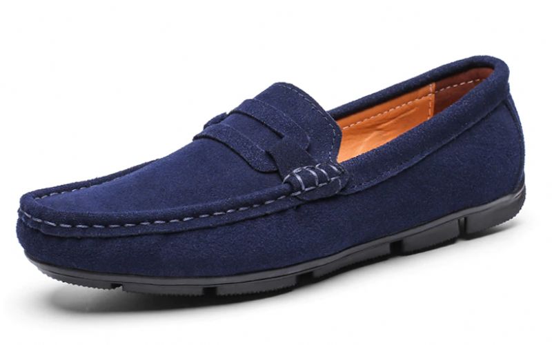 Miesten Moca Loafer-mekkokengät - Navy