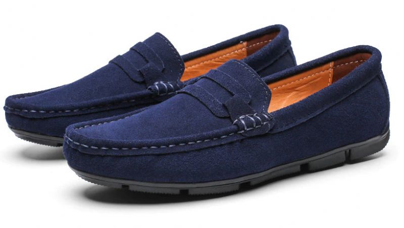 Miesten Moca Loafer-mekkokengät - Navy