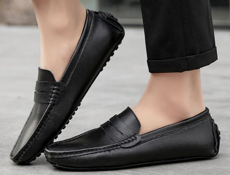 Miesten Mukavat Navas Loafers -kengät - Harmaa