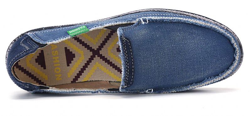 Miesten Nathan Loafers -muotikengät - Sininen