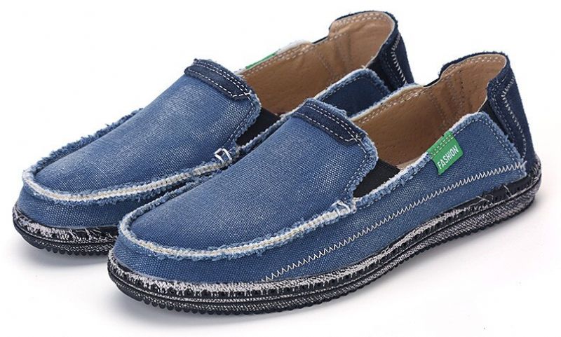 Miesten Nathan Loafers -muotikengät - Sininen