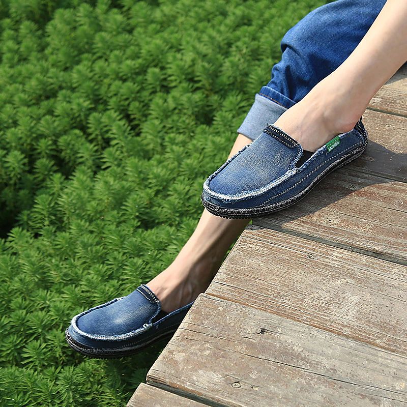 Miesten Nathan Loafers -muotikengät - Sininen