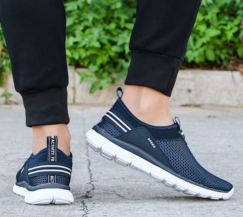 Miesten Ozio Slip-on -lenkkarit - Musta