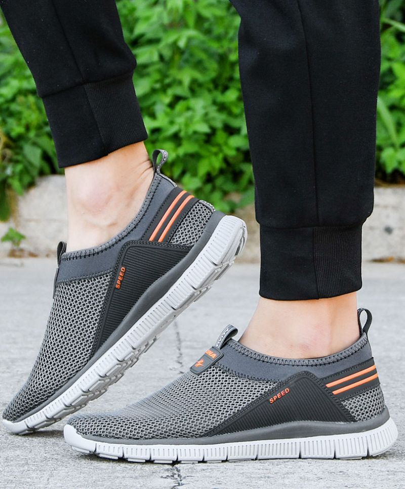Miesten Ozio Slip-on -lenkkarit - Musta