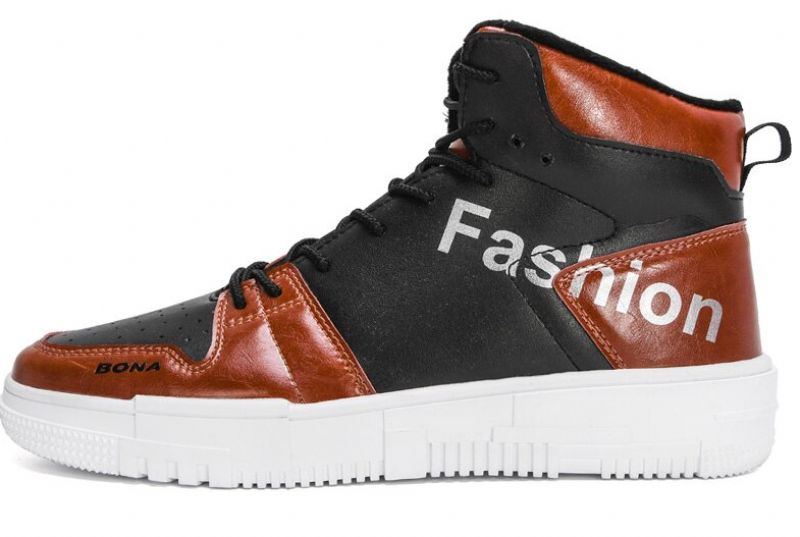 Miesten Rodon High Top -lenkkarit - Ruskea
