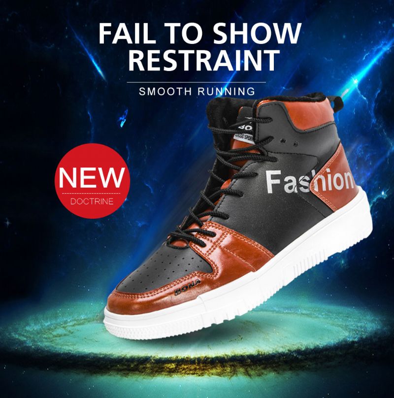 Miesten Rodon High Top -lenkkarit - Ruskea