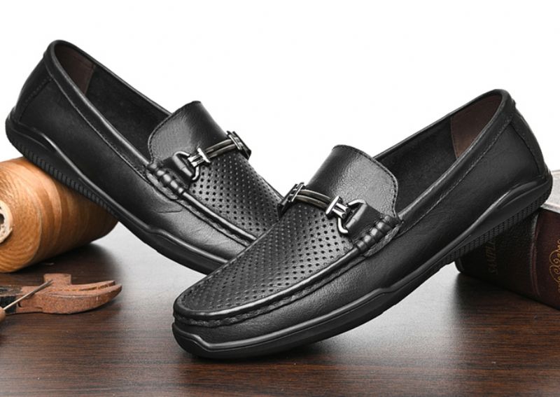 Miesten Segundo Loafer Vapaa-ajan Kengät - Musta