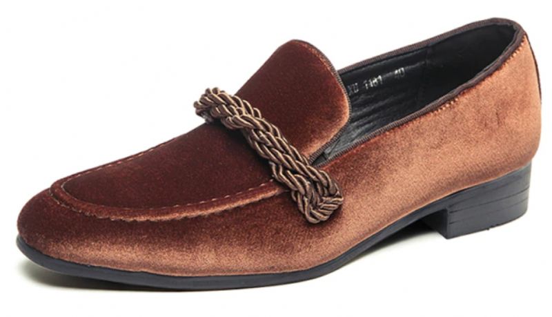 Miesten Tommy-loaferit - Ruskea