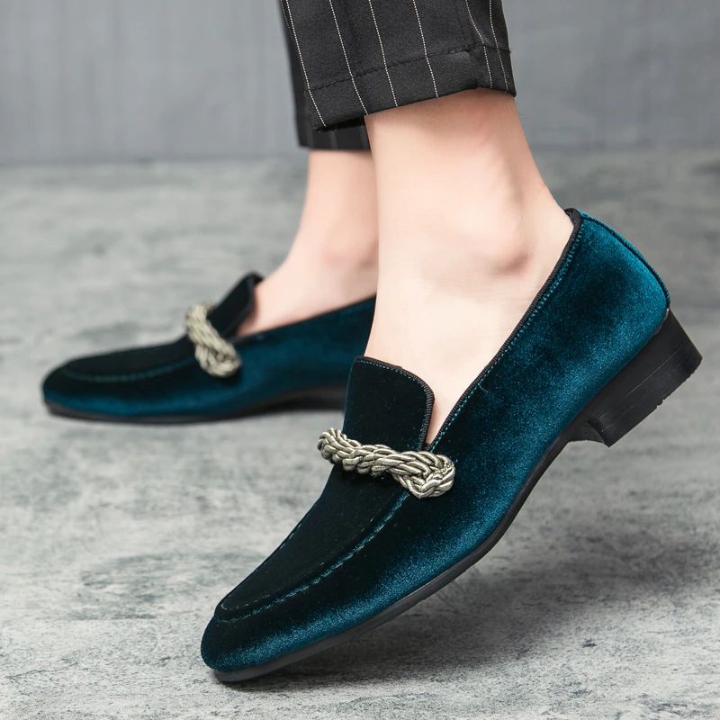 Miesten Tommy-loaferit - Ruskea