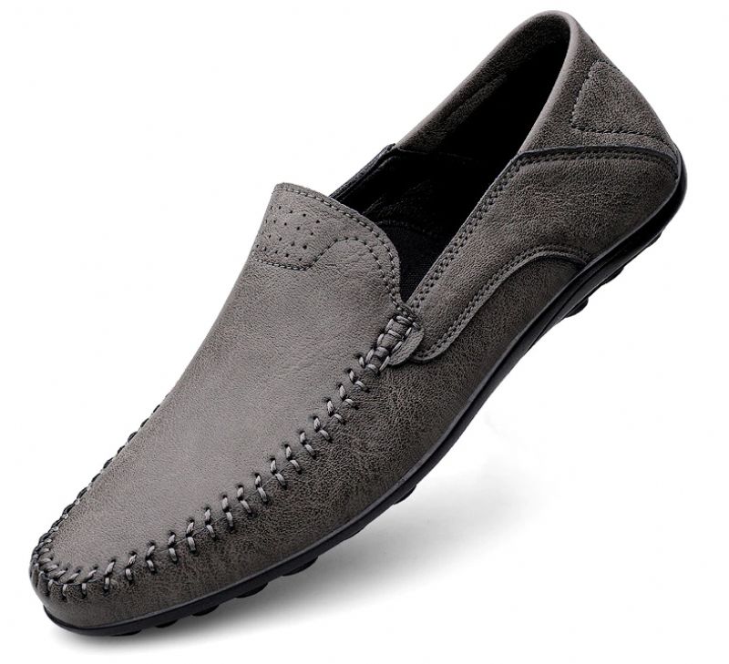 Miesten Vereto Loafer-mekkokengät - Harmaa