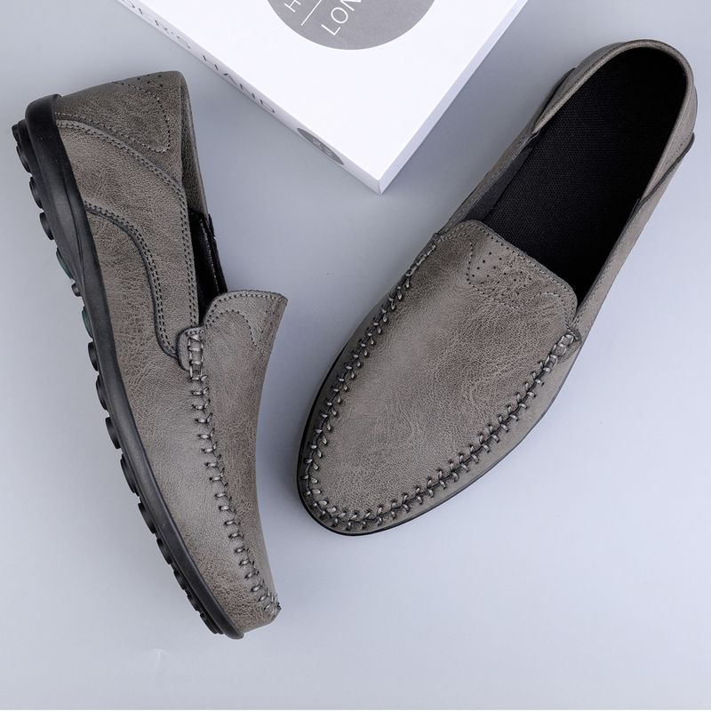 Miesten Vereto Loafer-mekkokengät - Harmaa
