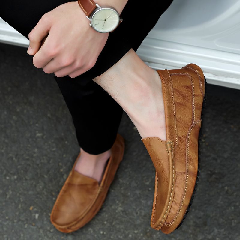 Miesten Xabi Loafers -mekkokengät - Kahvi